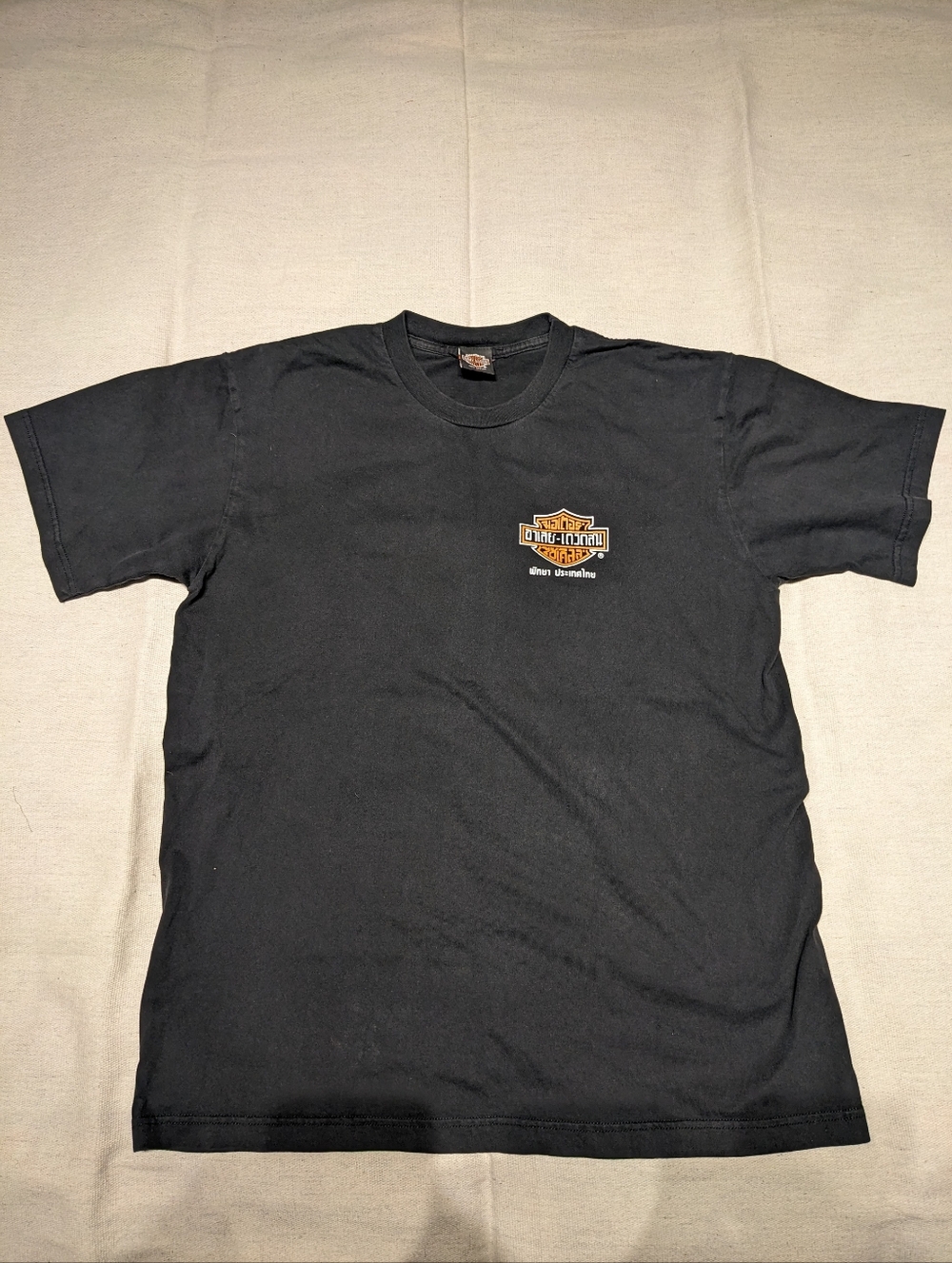 Vintage Harley Davidson Holoubek Thailand Logo men's L